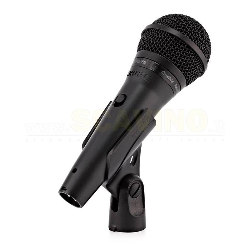 Shure PGA58 XLR Microfono Dinamico per Voce completo di cavo XLR XLR