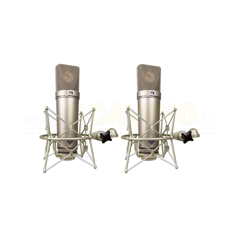 Neumann U87 AI Ni Stereo Set Microfoni Condensatore