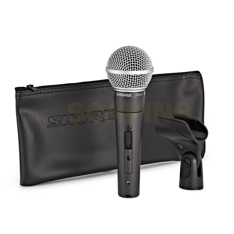 Shure SM58S Microfono Dinamico Cardioide con interruttore