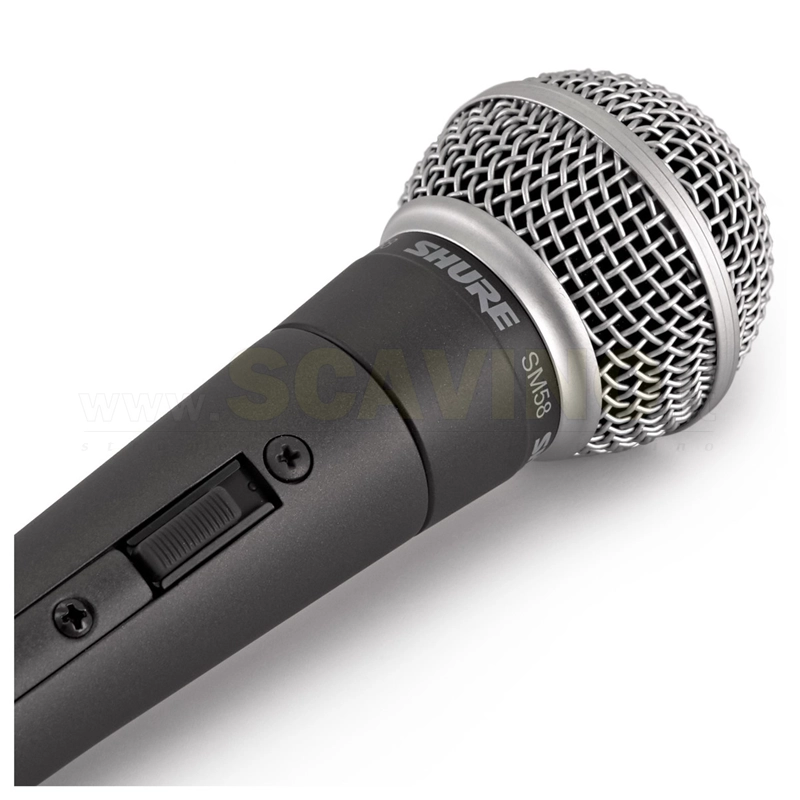 Shure SM58S Microfono Dinamico Cardioide con interruttore