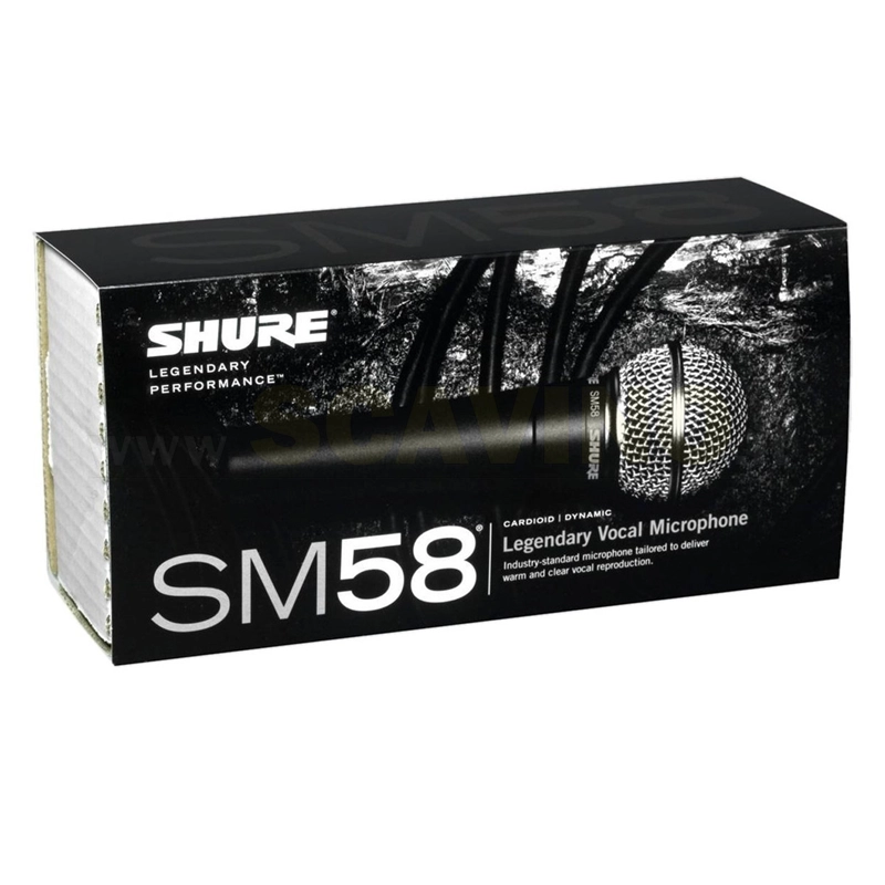 Shure SM58S Microfono Dinamico Cardioide con interruttore