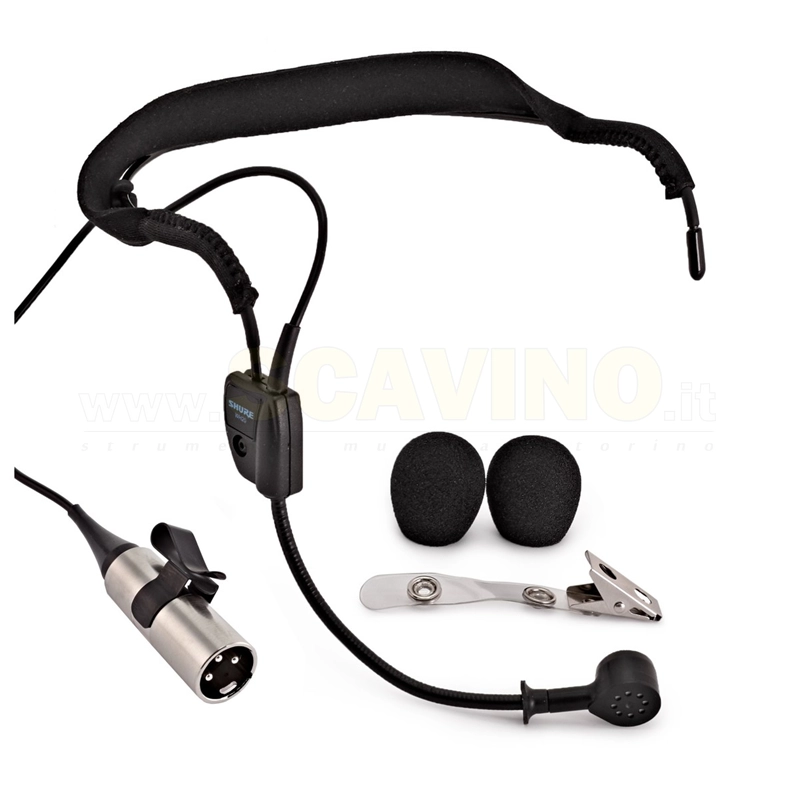 Shure WH20XLR Microfono headset Connettore XLR