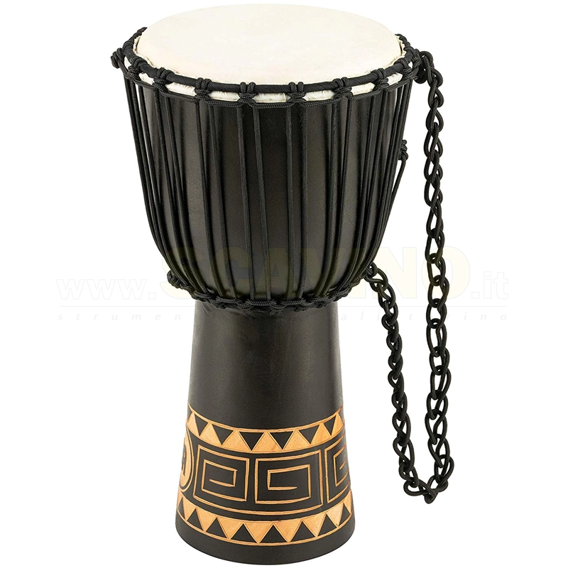 MEINL HDJ1-M Djembe 10" in legno, serie Headliner, tiraggio a corde