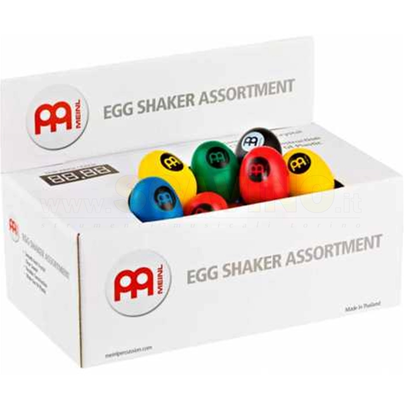 MEINL ES-BOX Meinl ES-BOX Maracas uovo, Shaker, Box da 60 pezzi