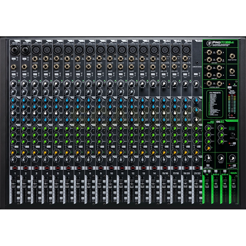 Mackie ProFX22v3 Mixer USB 22 Canali con Effetti Professionali