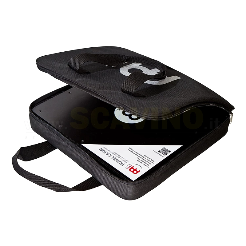Meinl Percussion MSTTCAJB - Custodia da viaggio per cajon, misura standard, colore: Nero