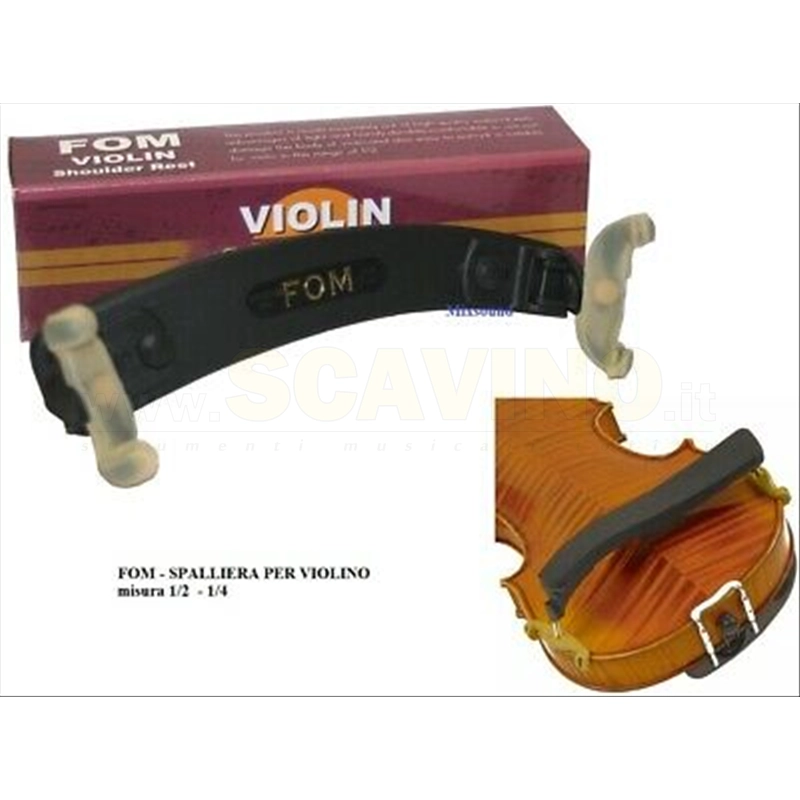 Spalliera Violino 1/4 1/8 1/16 FOM tipo KUN Listen ME-046