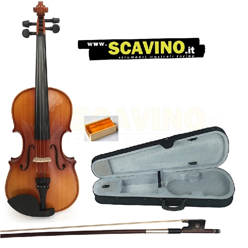 VIOLINO 1/2 BRUCK HD-V11 SOLID COMPLETO