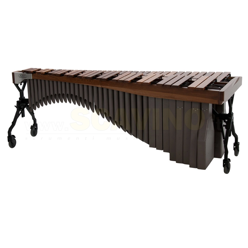 Adams MAHA50 Marimba Alpha, Apex 5 ottave, C2-C7, Honduras rosewood, 72-40 mm, Graphite desert, Apex Frame