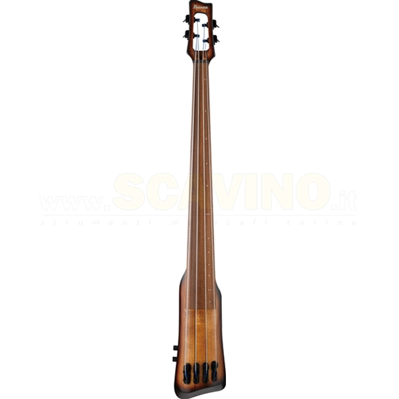 Ibanez UB804MOB Basso elettrico 4 corde finitura Mahogany Oil Burst