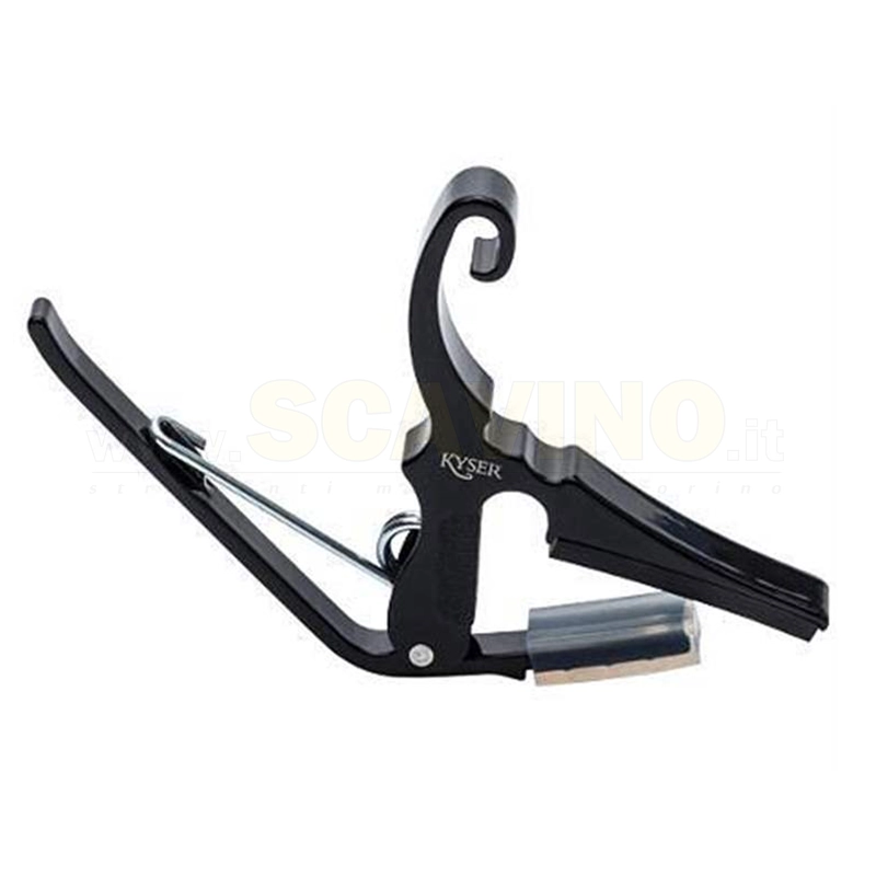 Kyser KGDB Capotasto Drop  D Tuning Nero