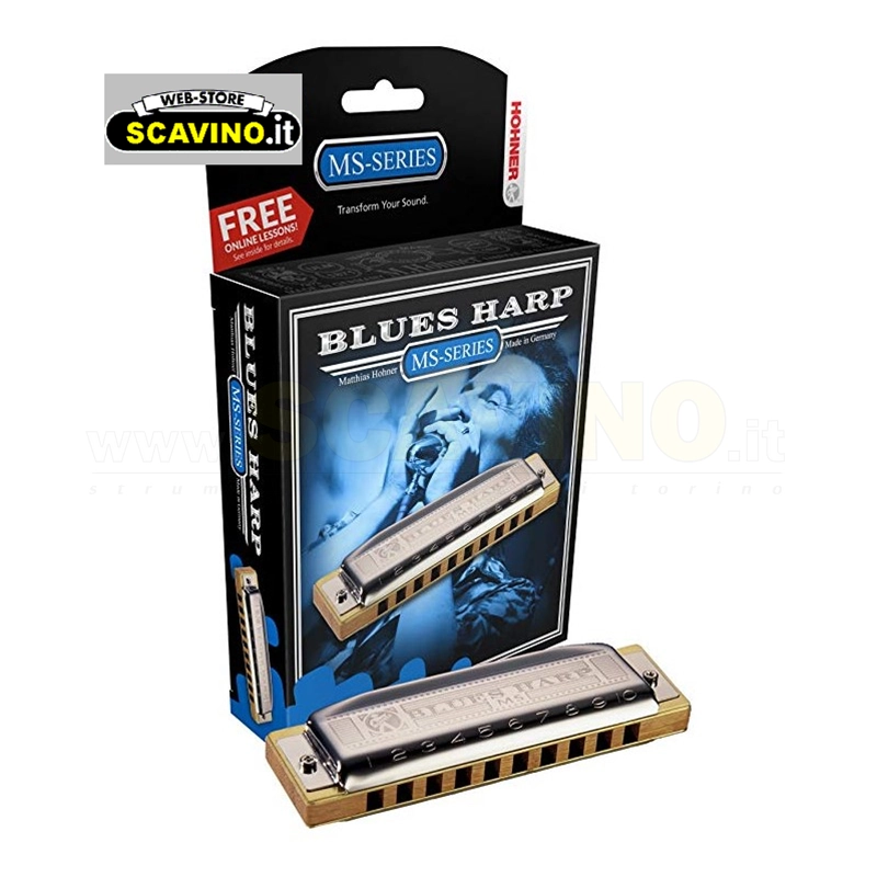 Hohner Blues Harp Armonica in La Diatonica