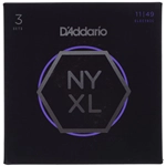 D'addario NYXL 11-49 Nickel Set Corde Chitarra Elettrica