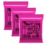 Ernie Ball 3223 3 Set Promo Corde Super Slinky 9-42