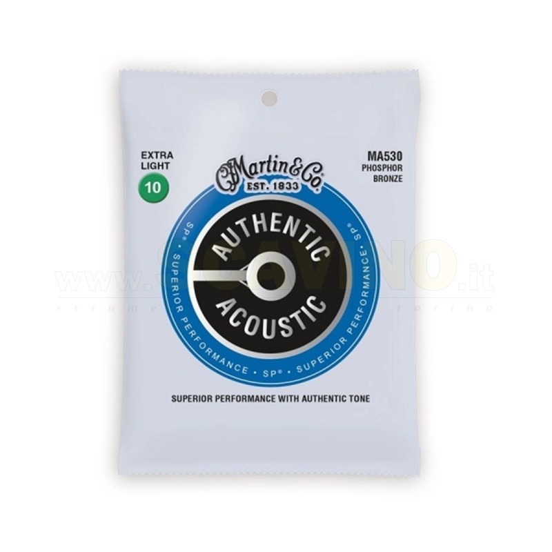 Martin & Co. MA530 Corde Acustica Phosphor 10-47