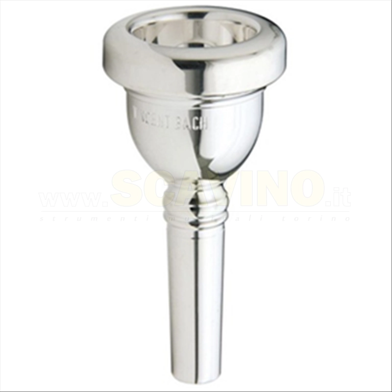 Bach 341 5GS Bocchino per Trombone Argentato Large Shank
