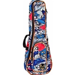 KEIKI KUB-SR-CC Borsa Ukulele Concerto Samurai