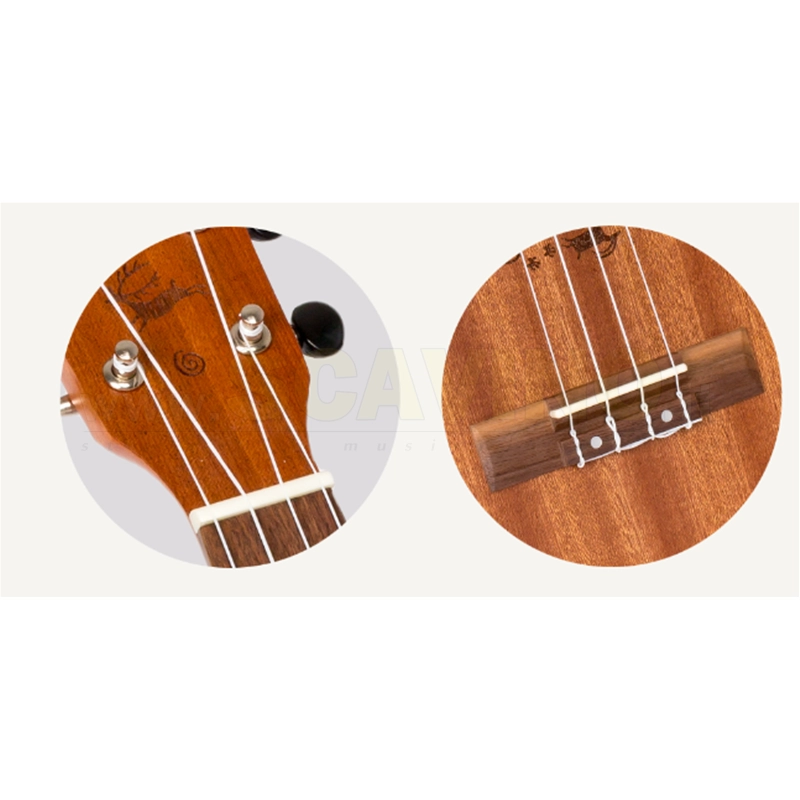 Flight NUT310 Ukulele Tenore in Sapele