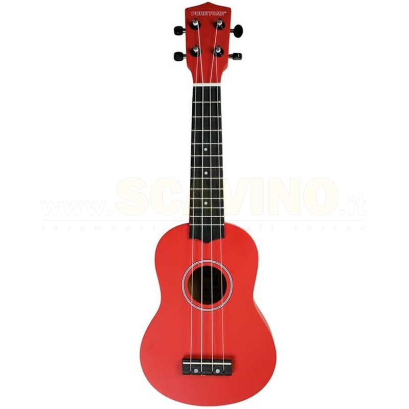 PURE TONE Ukulele Soprano Rosso by Flight