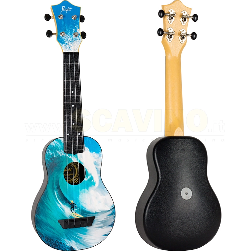 Flight TUS25 Ukulele Soprano Travel Surf