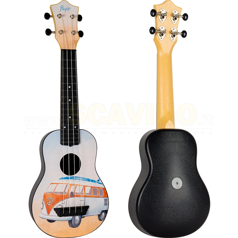 Flight TUS25 Ukulele Soprano BUS Travel