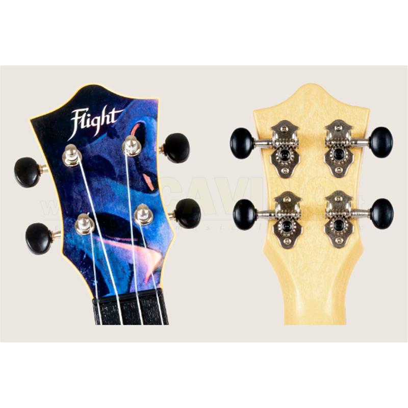 Flight TUS40 ABS Ukulele Soprano Graffiti Travel