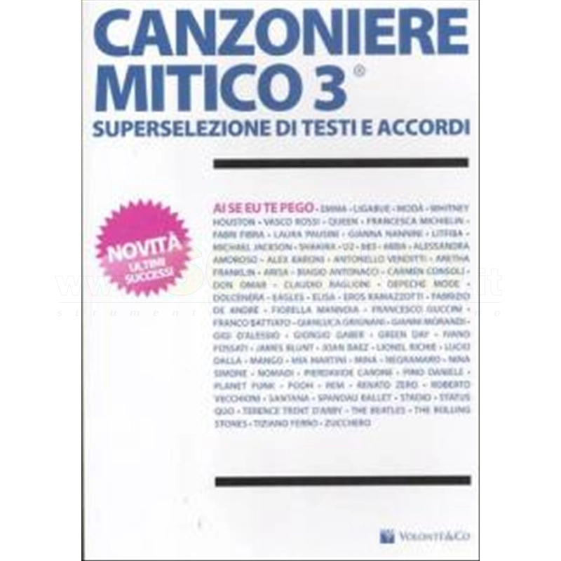 Canzoniere Mitico 3 Volontè