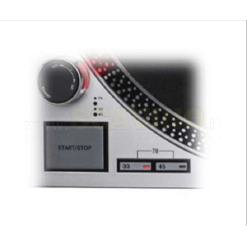 Audio Technica ATLP120X USB SV Giradischi Con Interfaccia USB per Recording Silver