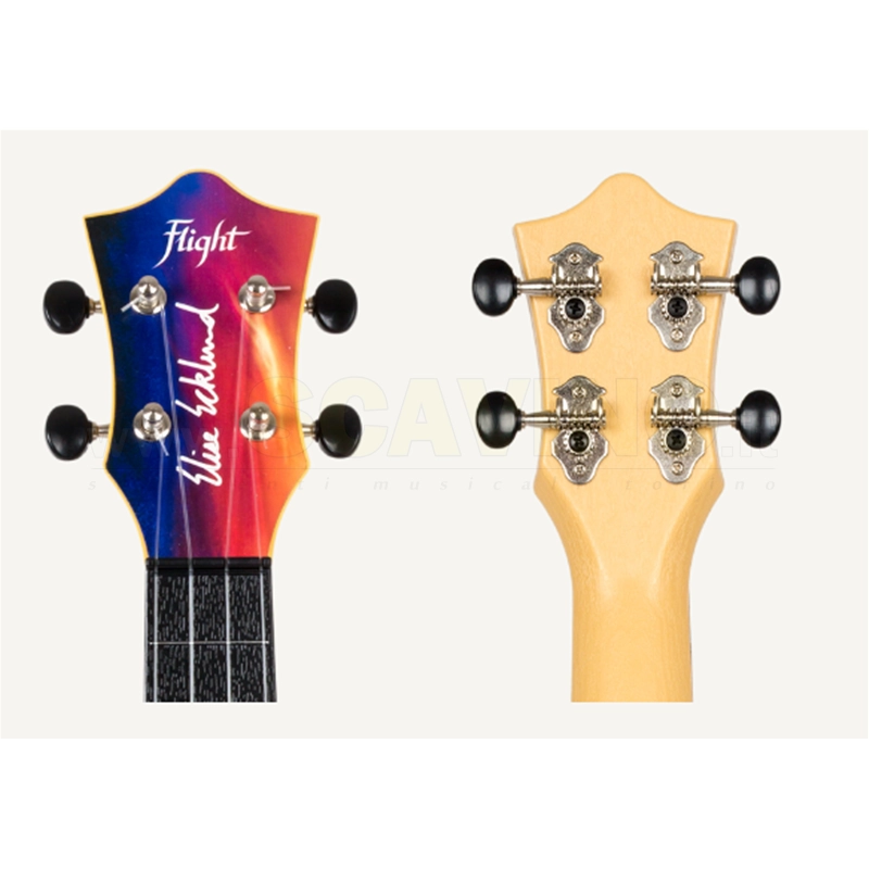 Flight TUSEE Ukulele Soprano Sunset Elise Ecklund