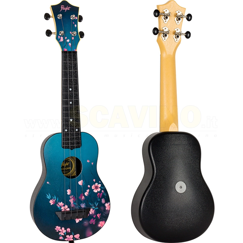 Flight TUS32 Ukulele Soprano Travel Sakura