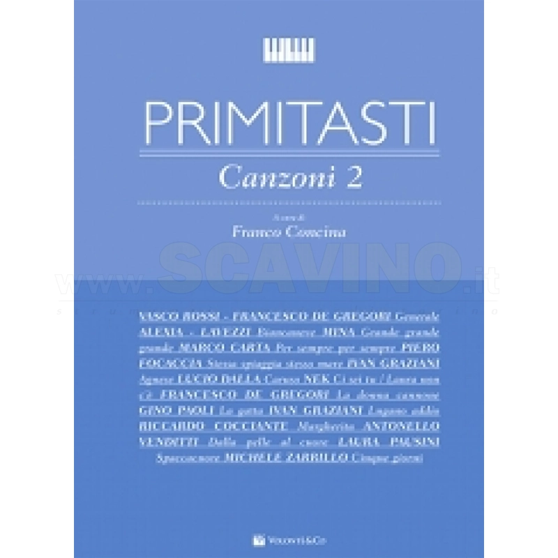 Franco Concina.PRIMITASTI Canzoni 2