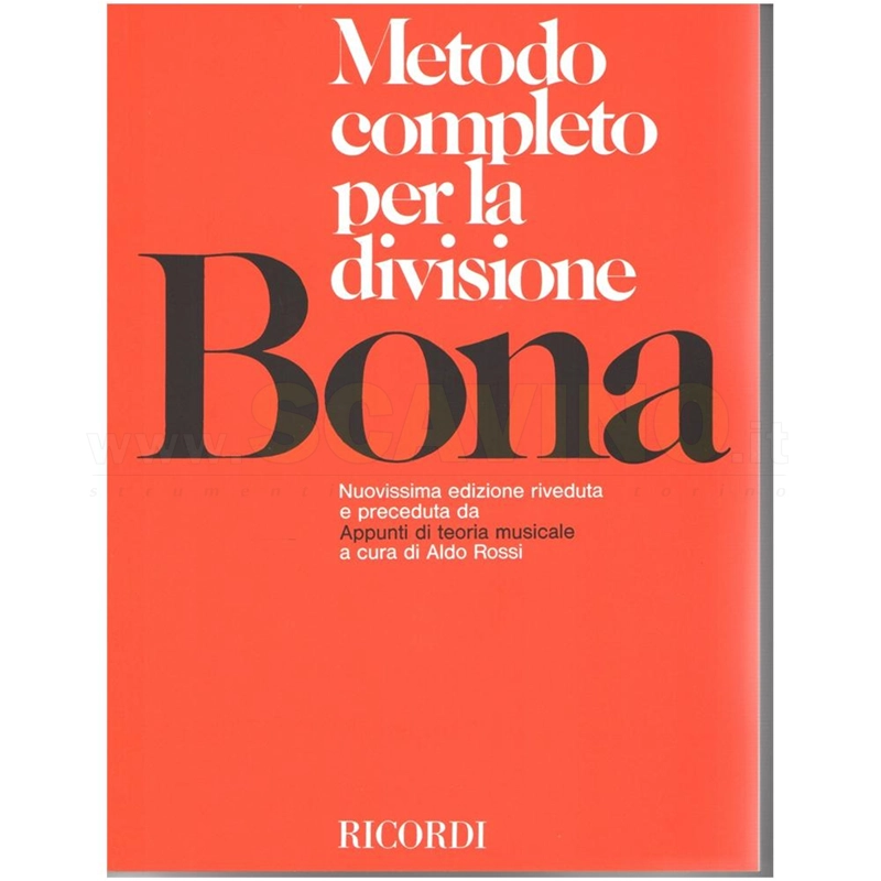 BONA. Metodo completo per la divisione