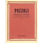POZZOLI. Solfeggi Cantati con accompagnamento di pianoforte. I corso.