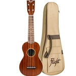 Flight MUS2 Ukulele Soprano Heritage tutto massello