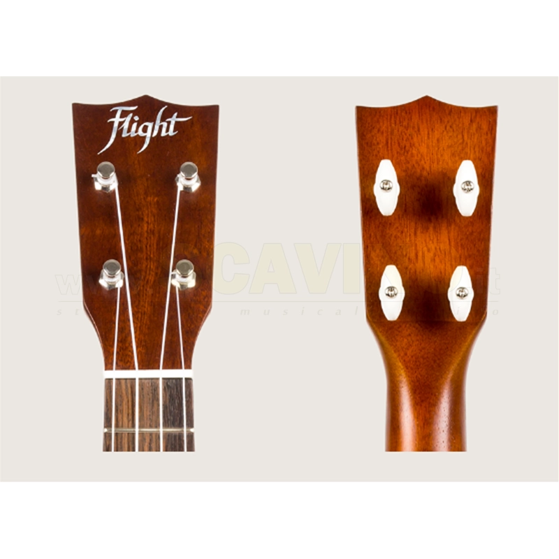 Flight MUS2 Ukulele Soprano Heritage tutto massello
