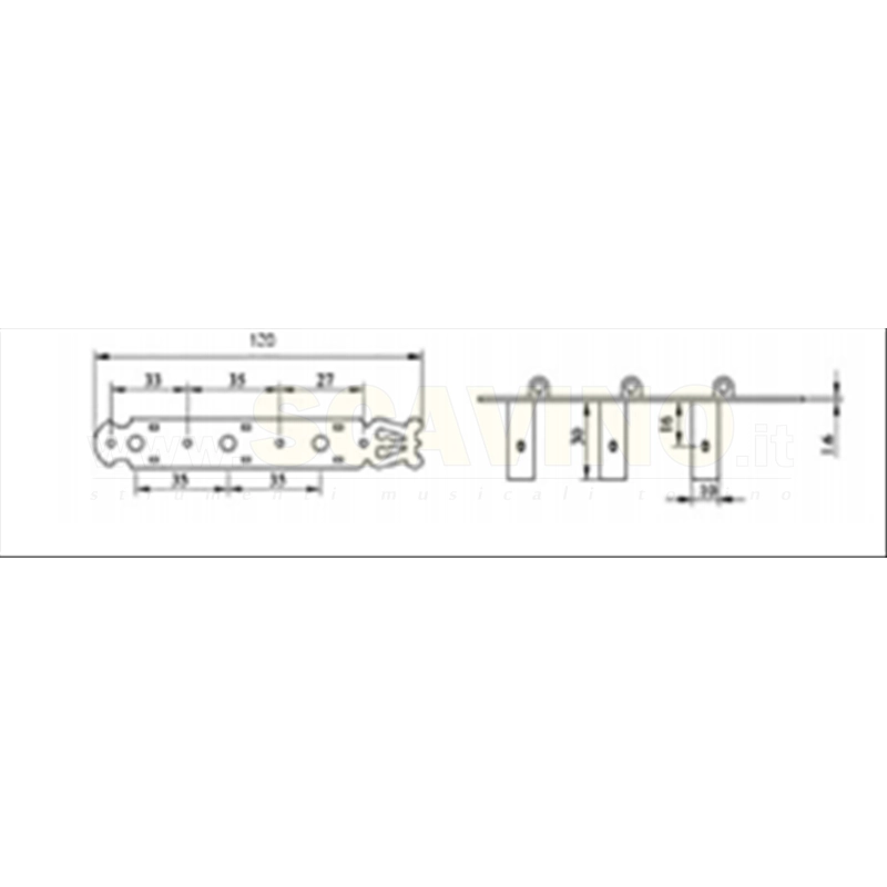 Alhambra Meccaniche  N1 Nichelate, Palette Madreperla