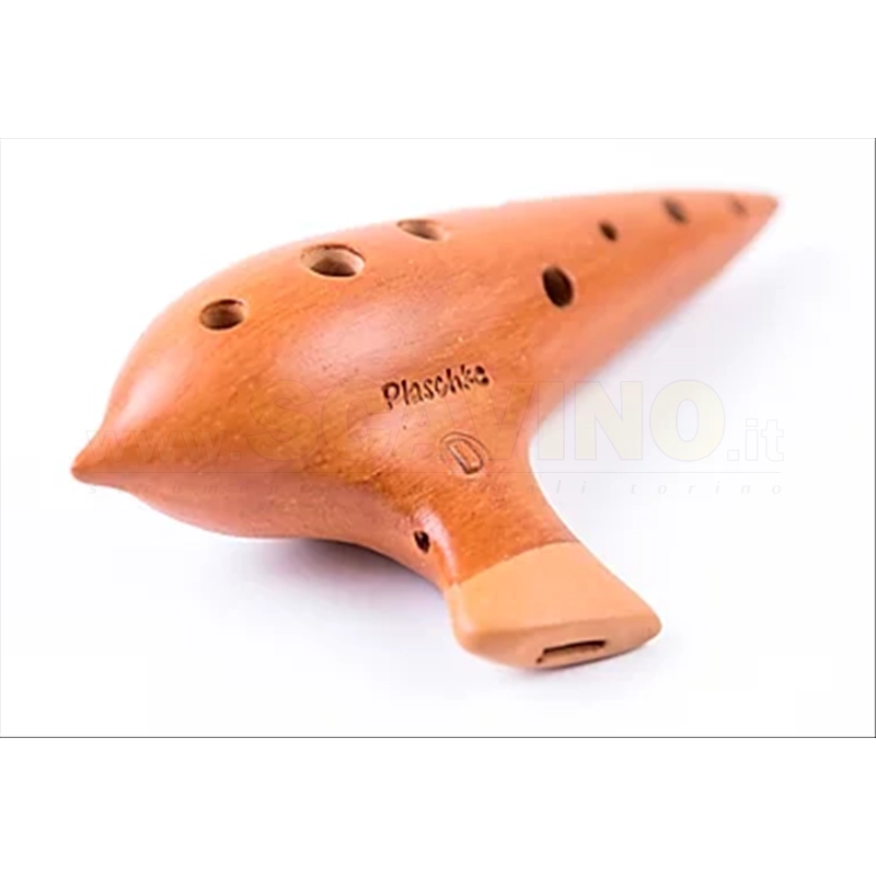 Ocarina in DO Basso Plaschke terracotta C1-F2