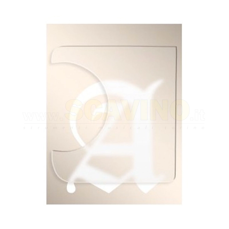 Alhambra Battipenna trasparente per flamenca Golpeador