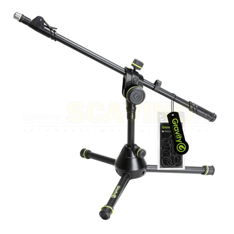 Gravity MS3122HDB asta microfonica piccola nana