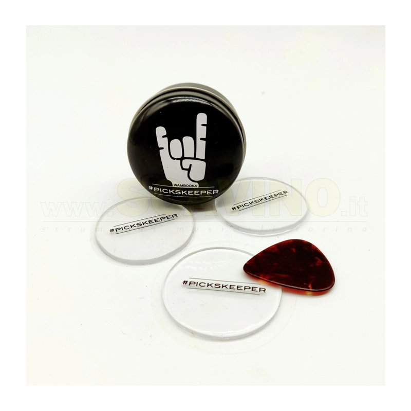 Wambooka Picks Keeper Portaplettri Adesivo 3 pezzi