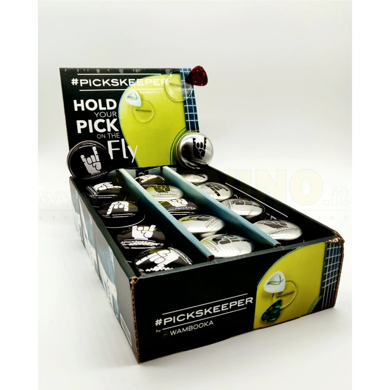 Wambooka Picks Keeper Portaplettri Adesivo 3 pezzi