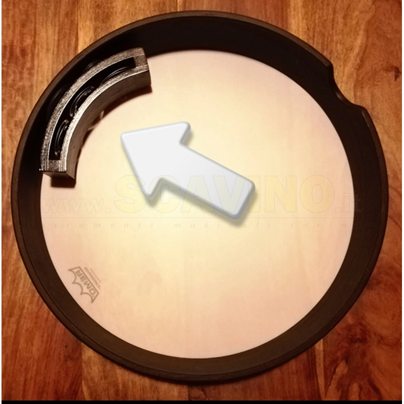 WAMBOOKA HALF MOON TAMBOURINE WB-HM