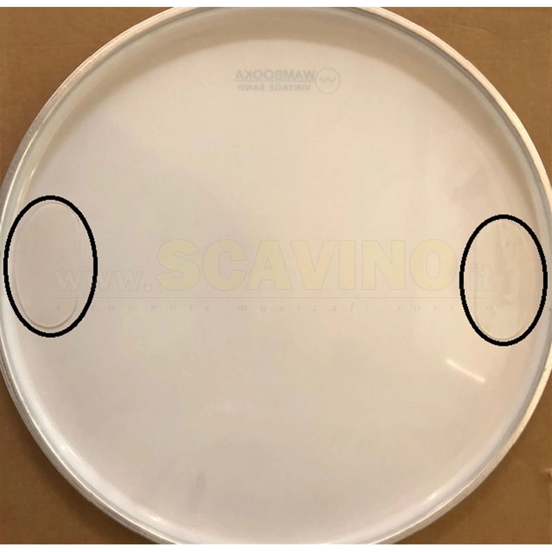 Wambooka Pelle 14" Vintage SAND WB-VS-14SB Pelle Rullante Sabbiata, Dot