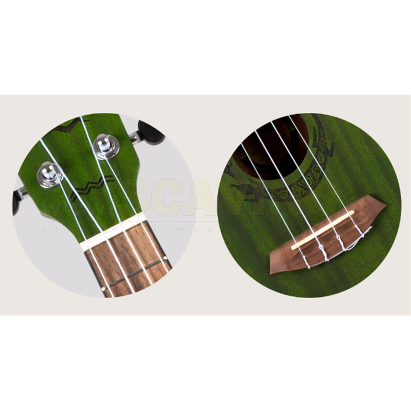 Flight DUC380 Ukulele Concerto Jade Gemstone