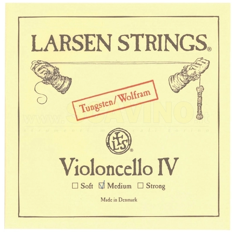 Larsen Original DO Soft IV corda Cello Tungsteno Wolfram, 639450