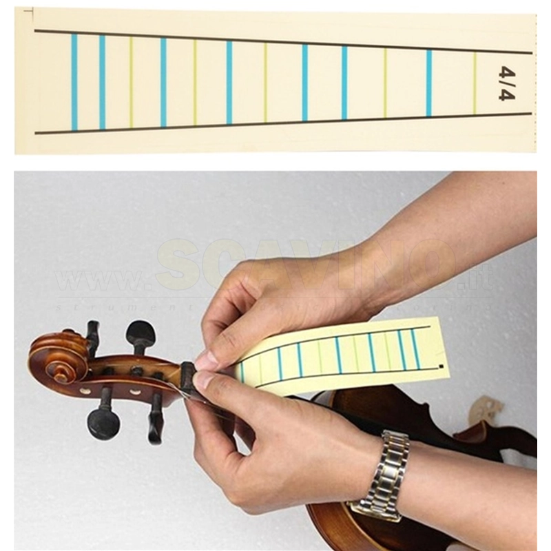 Segna Posizioni per Violino 3/4, Finger guide adesivo