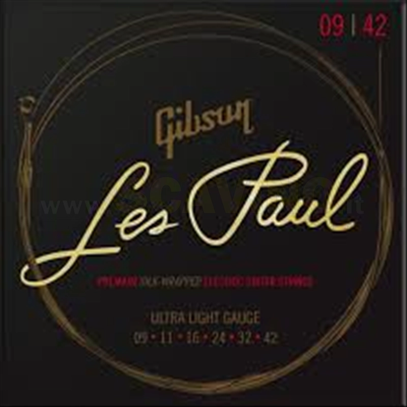Gibson SEG-LES9 Corde per Chitarra Elettrica 9-42