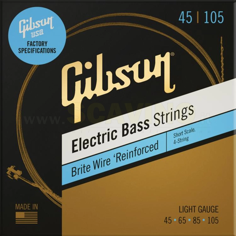 Gibson SBG-SSL Corde per Basso Elettrico 4 corde