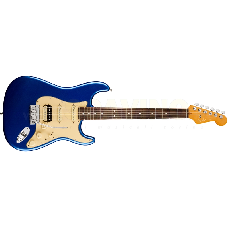 Fender American Ultra Stratocaster® HSS, Rosewood Fingerboard, Cobra Blue 0118020795