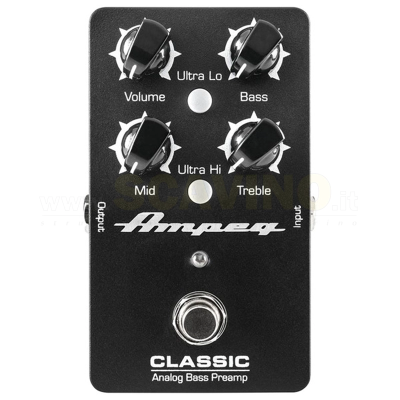 Ampeg Classic Analog Bass Preamp